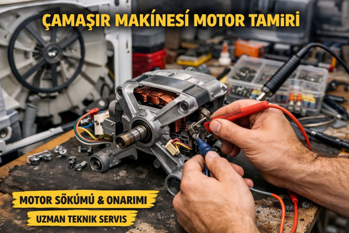 Arçelik Çamaşır Makinesi Motor Tamir Fiyatları