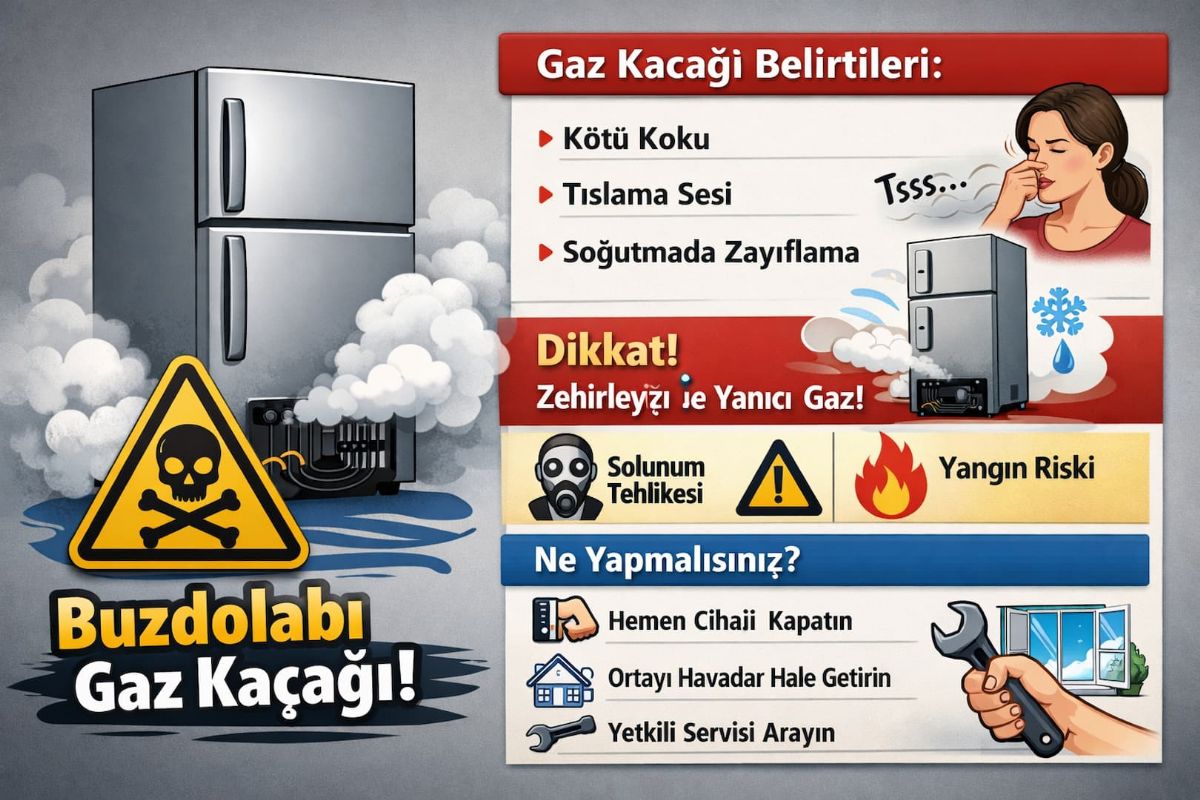 Buzdolabı Gaz Kaçağı Tamiri Fiyatı