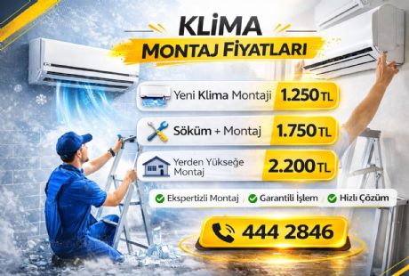 Klima Montaj Fiyatları