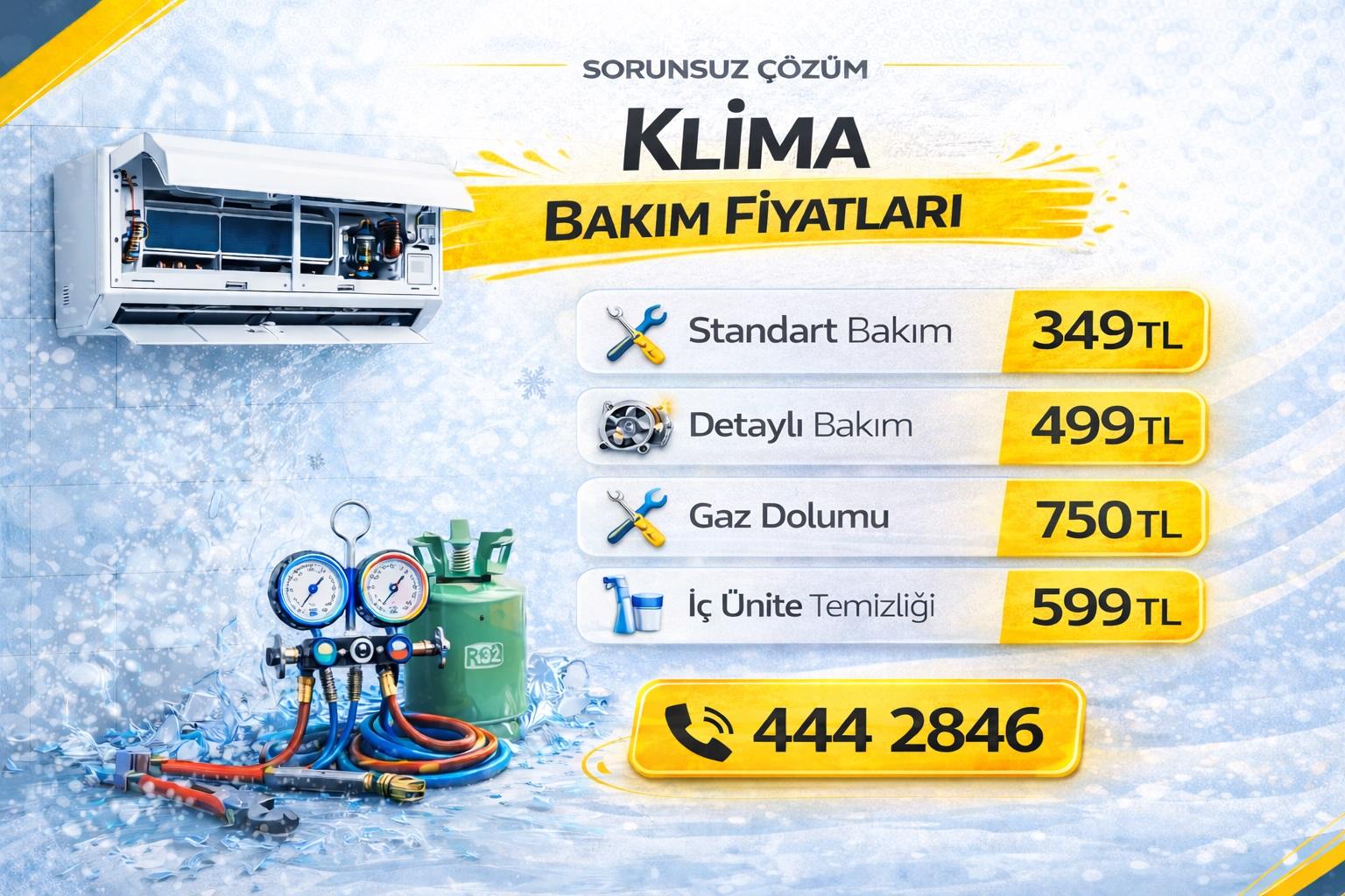 Klima Bakım Fiyatları