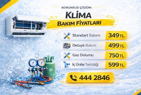 Klima Bakım Fiyatları