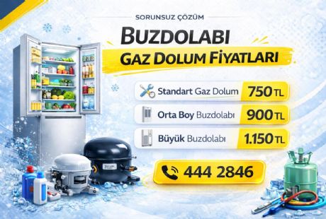 Buzdolabı Gaz Dolum Fiyatları