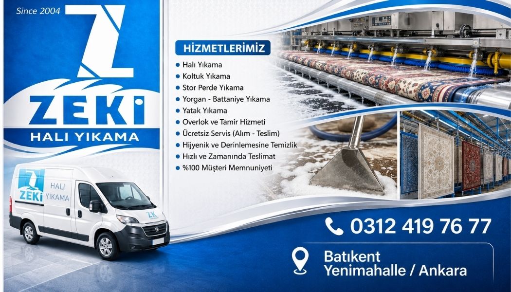 Batıkent Halı Yıkama Fiyatları